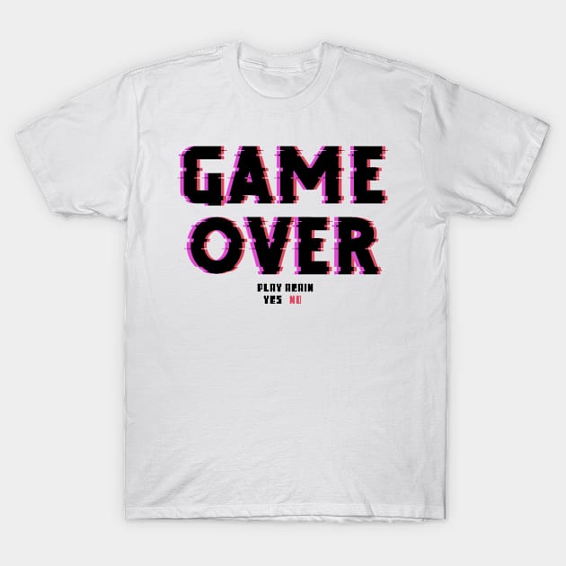 Game Over T-Shirt by BloodLine